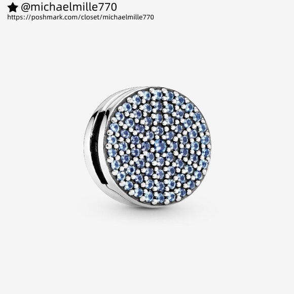 Pandora Pavé Snowflake Clip Charm - Picture 1 of 3